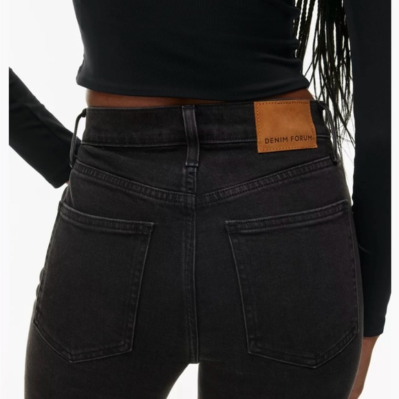 NWT Denim Forum The Yoko High Rise Slim 28L - Picture 4 of 6